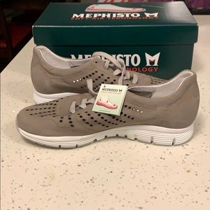 Mephisto Light Grey Sneakers Brand New Size 8